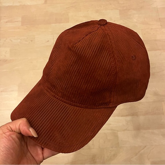 Rag & Bone Marilyn Baseball Cap in Rust - Picture 4 of 6